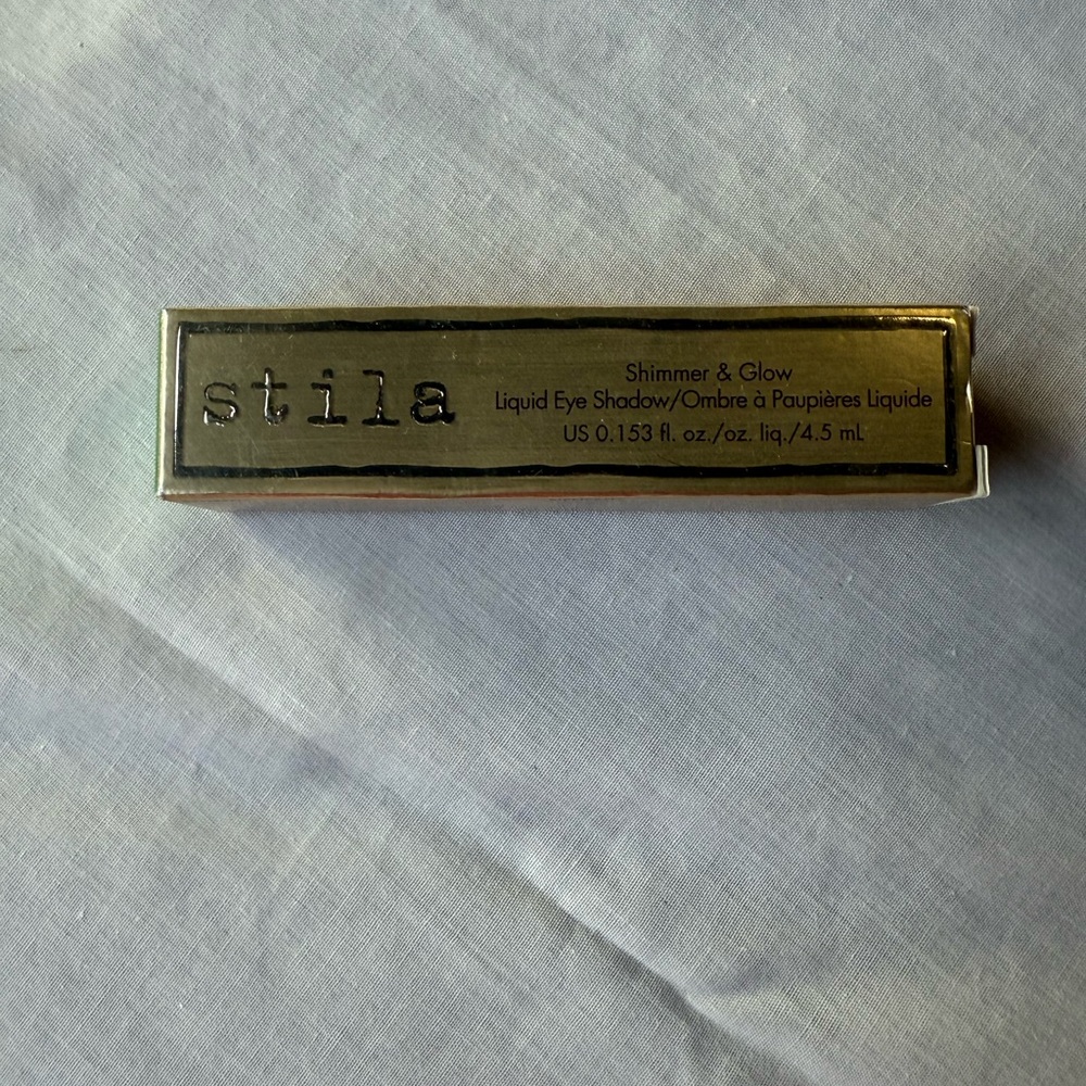 Stila Shimmer & Glow Liquid Eye Shadow in Gold Box